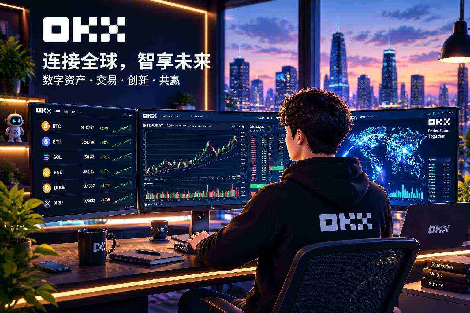ok交易平台 官网首页产品展示图